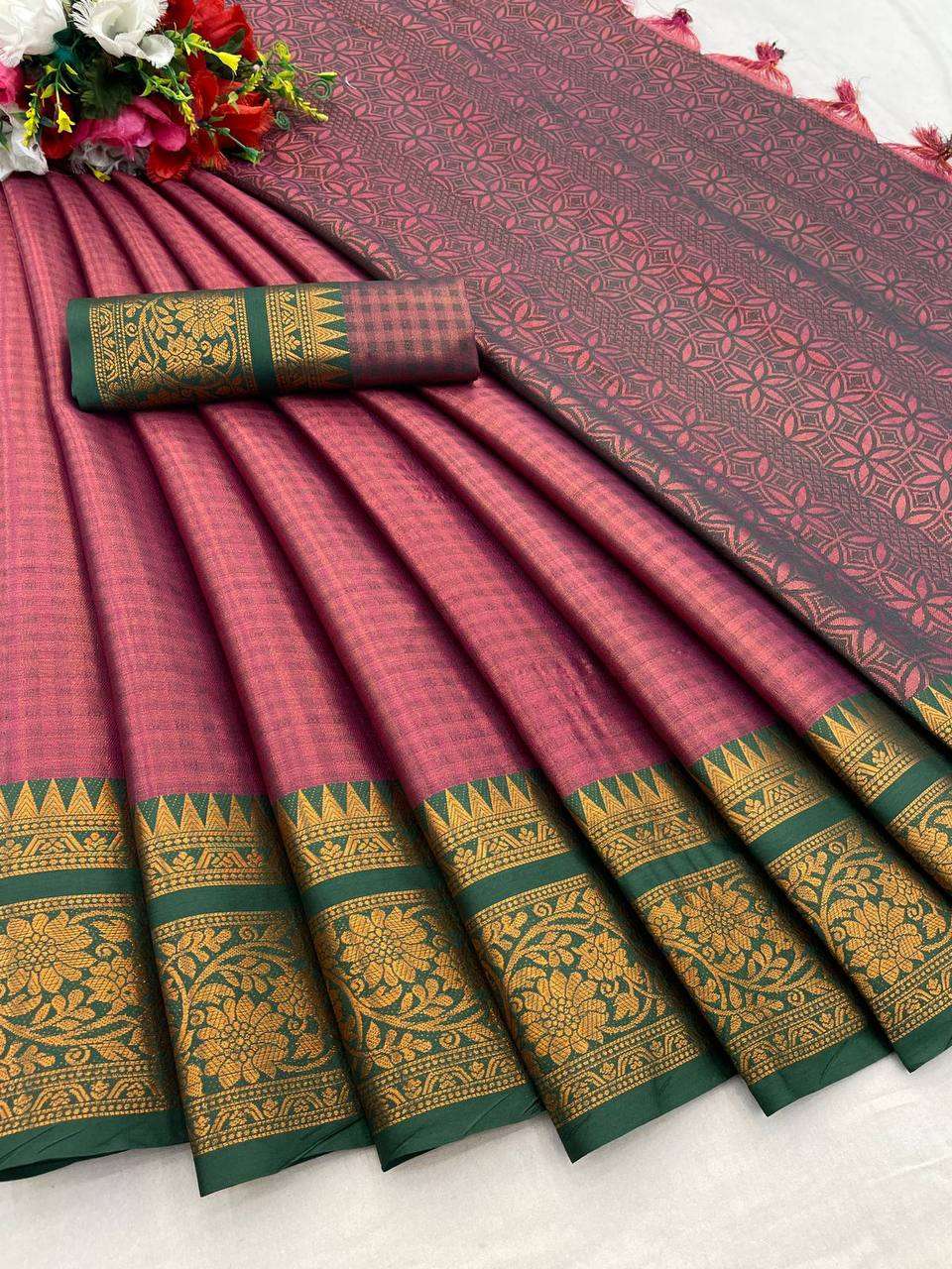 YNF COPPER SILK RVR KHANGULAB SILK SAREES WHOLESALE SOUTH INDIAN SOFT SILK TRADITIONAL SAREES MANUFACTURER